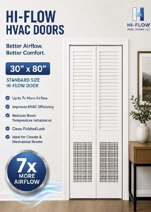 Bi-Fold Door 30" x 80"