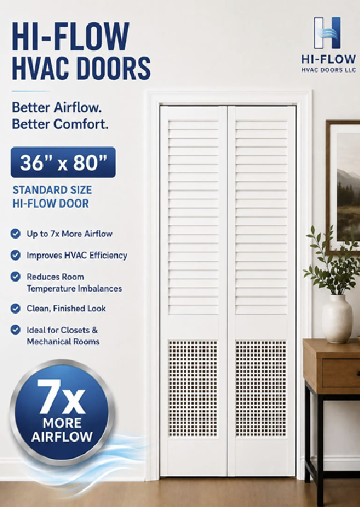 Bi-Fold Door 36" x 80"